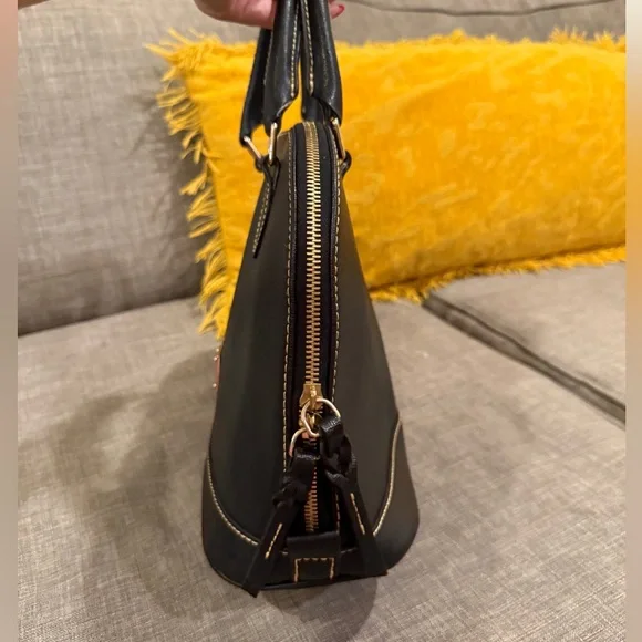 Dooney & Bourke Black Satchel Bag - Picture 7 of 10